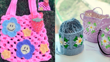 Bolsas de Crochê Bem Simples e Lindas - Idéias para Inspiração Pt 1