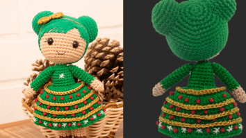 Amigurumi Boneca Natalina Pinheiro Passo a Passo Detalhado