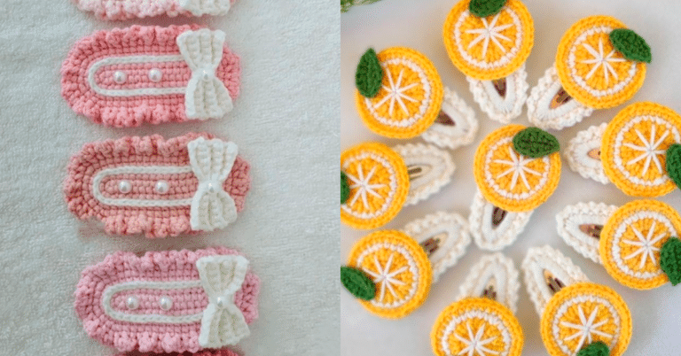 Ideias Criativas com Croche : Faca a Cabeca das Meninas com Lindas Presilhinhas