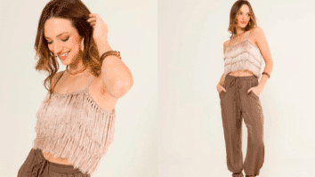 Cropped em Crochê Rebecca