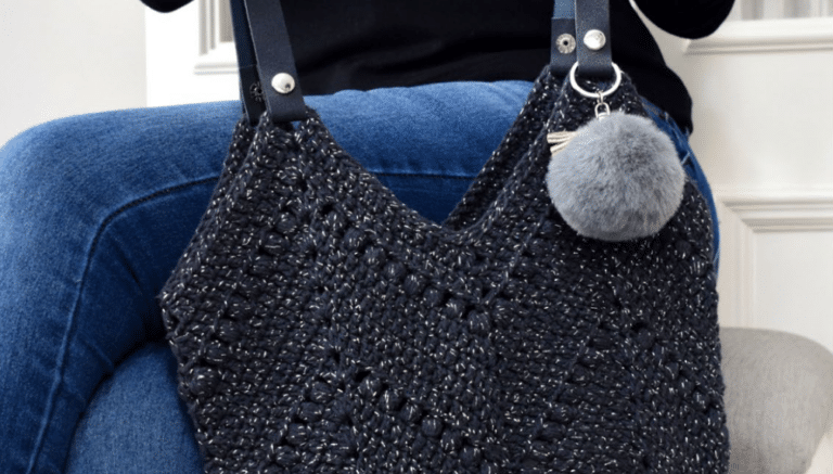 Bolsa de Crochê Avelã