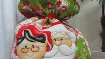 Saco Patchwork Natal