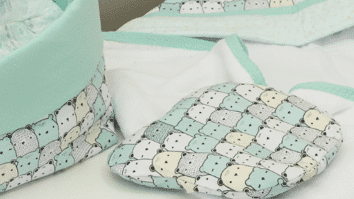 Kit Banho Bebê Patchwork