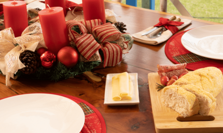 Mesa Posta Natalina em Patchwork: Um Banquete para o Natal - Veja Passo a Passo