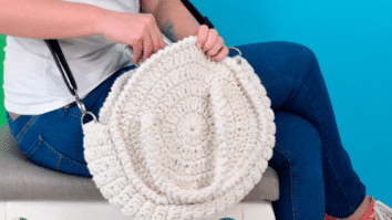 Bolsa de Crochê Maxi: