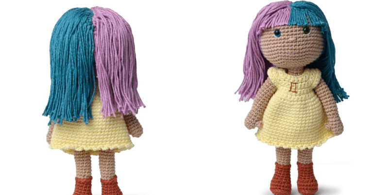 Amigurumi Boneca Geminiana Encantadora: Passo a Passo