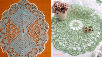 Os Mais Lindos Centrinhos de Mesa em Crochê com Gráficos