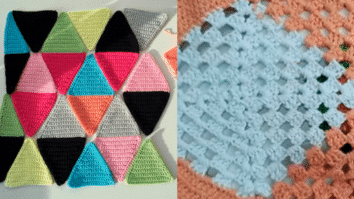 Tapete de Crochê Losango - Videoaula para Iniciantes e Lindissimas Inspirações com Gráficos