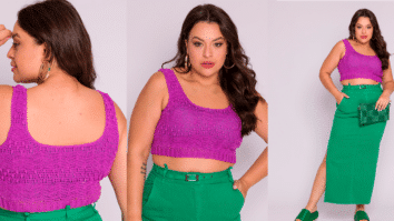 Aprenda a Fazer o Mais Lindo Cropped em Crochê Roxo Cítrico