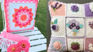 Almofadas em Crochê Criativas - Ideias Incríveis e Inspiradoras