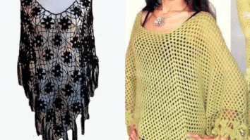 Confira Aqui Como Fazer Lindos Xales de Crochê com Gráficos