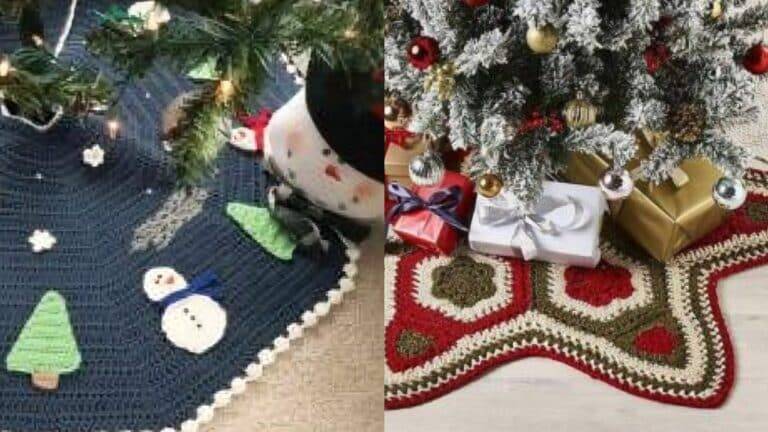 Base de Árvore de Natal em Crochê: Receita e Inspirações