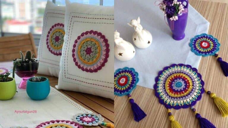 Crochê no Tecido: Toque Especial na Decoração