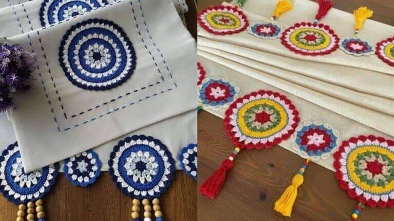 Crochê com Tecido: Transformando Tecidos em Peças Decorativas Únicas