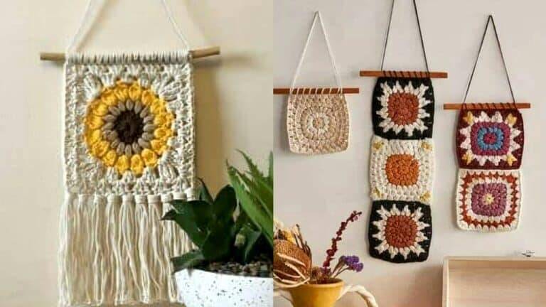 Painéis de Crochê: Inspirações para sua Decoração