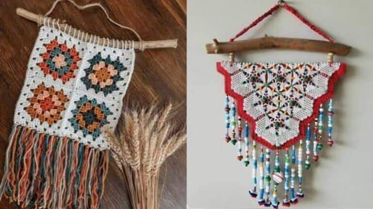 Elegância Artesanal: Como Criar Painéis de Crochê Decorativos