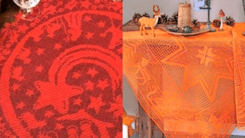 Ornamentos e Trilhos de Mesa em Crochê para o Natal com Gráficos