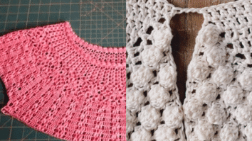 Encantadores Squares de Crochê e Pontos para Vestuário