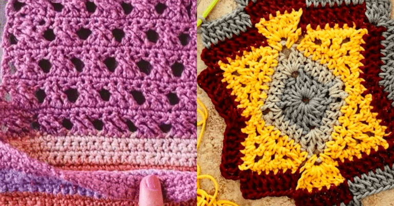 19 Pontos de Crochê : Lindas Amostras para Você Criar Suas Peças
