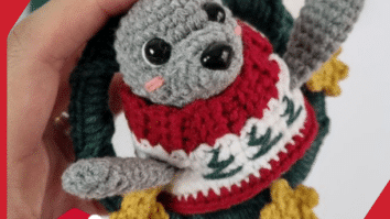 Amigurumi Foquinha Natalina