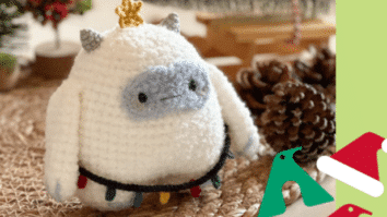 Amigurumi Yeti: Uma fofura natalina