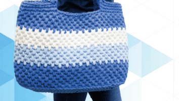 Bolsa de Crochê Ponto Arroz: Fácil de Fazer