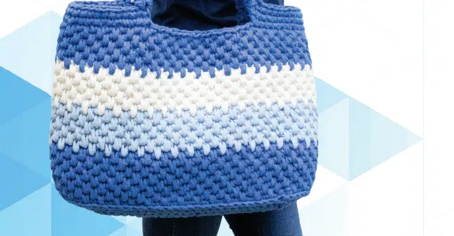 Bolsa de Crochê Ponto Arroz: Fácil de Fazer
