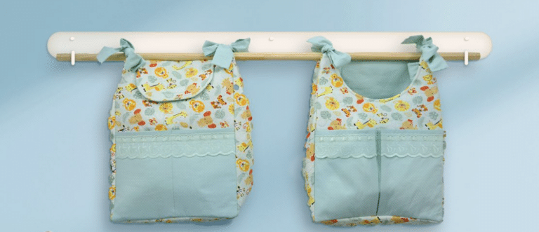 Porta-Fraldas Safári em Patchwork: Organização com Estilo Selvagem