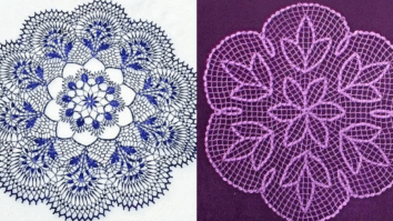 Toalhas e Trilhos de Mesa em Crochê com Gráficos para Download