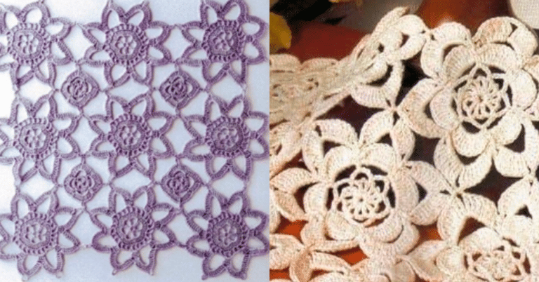 16 Motivos de Crochê para Unir e Criar Peças Lindíssimas e Delicadas