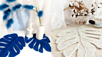 Sousplat Folha Costela de Adão em Crochê Passo a Passo para Sua Mesa Ficar Incrível