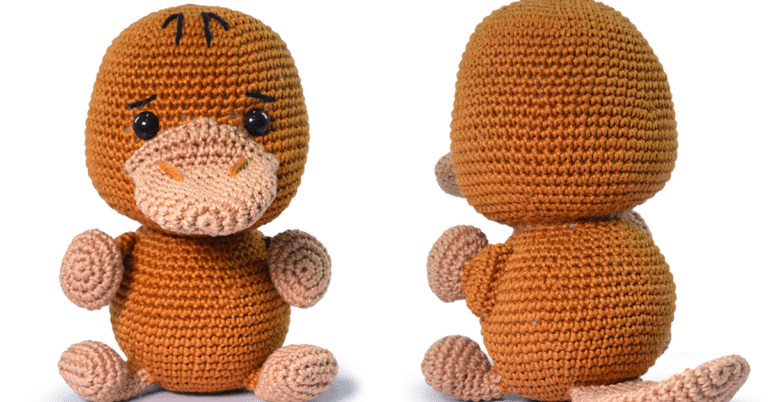 Amigurumi Ornitorrinco Lilo Passo a Passo da Receita