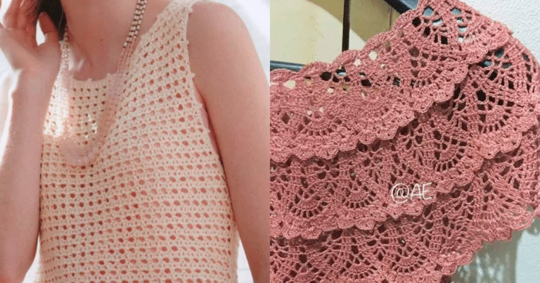As Blusas de Crochê Modernas de Maior Sucesso em 2023