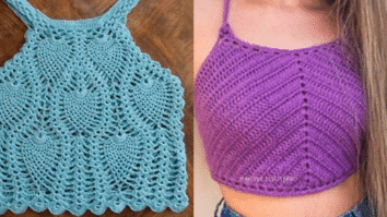 Cropped Top de Crochê Fácil com Videoaula para Iniciantes e 17 Ideias para Copiar