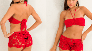 Conjunto em Crochê Paixão Lindíssimo com Gráficos Grátis