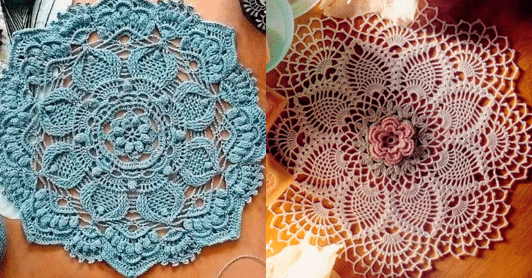Toalhinhas de Crochê Redondas Preferidas das Crocheteiras