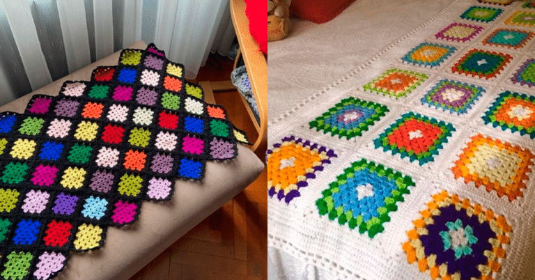 Granny Squares - Inspire Se Nestas Peças Fáceis Feitas com Quadradinhos da Vovó