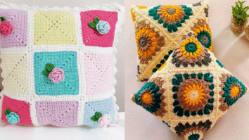 Quadradinhos da Vovó Enfeitam de Forma Fácil - 17 Ideias Fantásticas