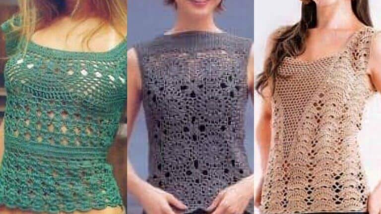 Blusas de Crochê para o Verão: Elegância Descontraída