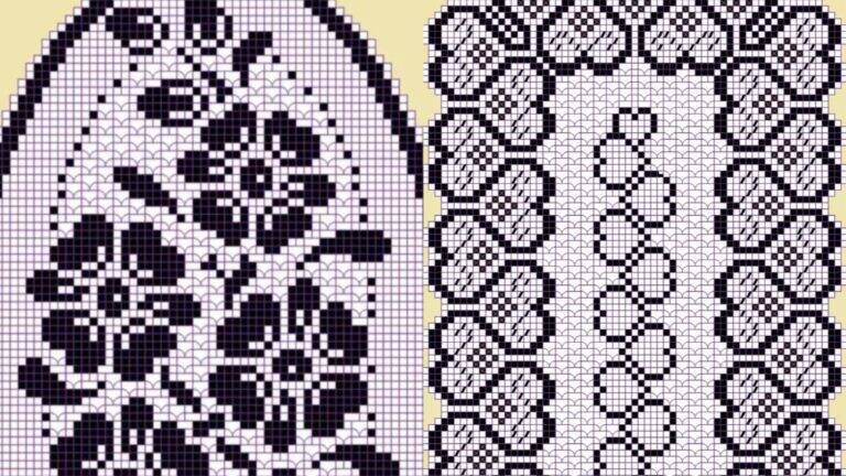Gráficos de Crochê – Peças Lindas e Fáceis para Imprimir