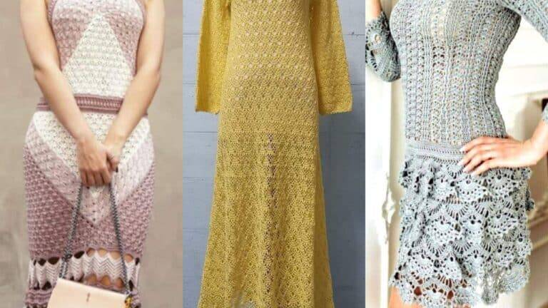 Vestidos de Crochê para Festas e Formaturas 2024