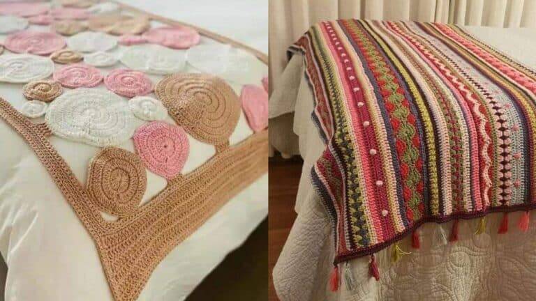 Peseiras de Crochê Exclusivas e Mais Uma Receita Incrível com Gráfico