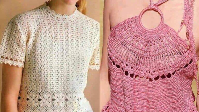 As 10 Blusas de Crochê Mais Belas Você Verá Hoje!
