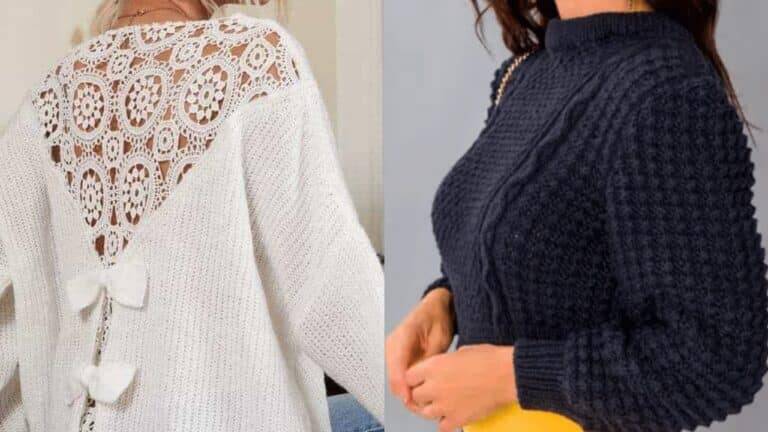 Aconchego e Elegância: Blusas de Tricô para Todas as Estações com Gráficos