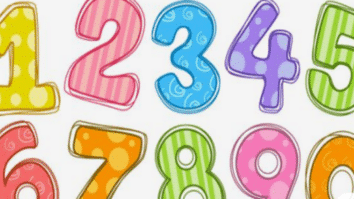 Moldes de Números Impressos: Diversão e Aprendizado