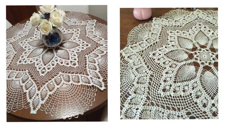 Aprenda a Fazer Toalhas em Crochê com Ponto Abacaxi