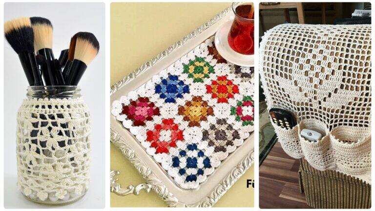 Redescubra o Crochê: Inovação e Criatividade para Além das Tradicionais Toalhas de Mesa
