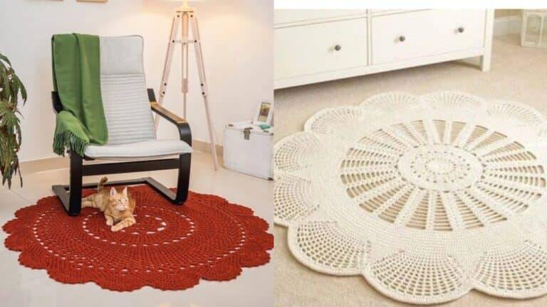Tapetes de Crochê: Encanto, Conforto e Versatilidade na Decoração de sua Casa