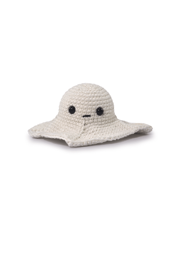 Aprenda a fazer um fantasma brilhante no escuro com crochê e Amigurumi Glow!