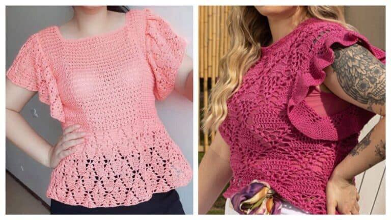 Blusas de Crochê: Do Casual ao Sofisticado, Faça a Sua
